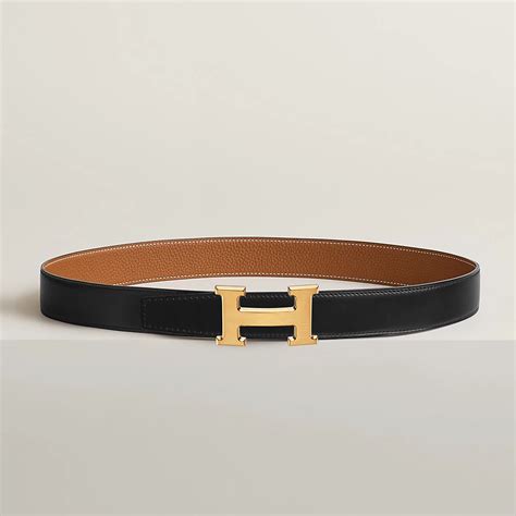 boucle hermes|Boucle de ceinture H & Cuir de ceinture réversible 32 mm .